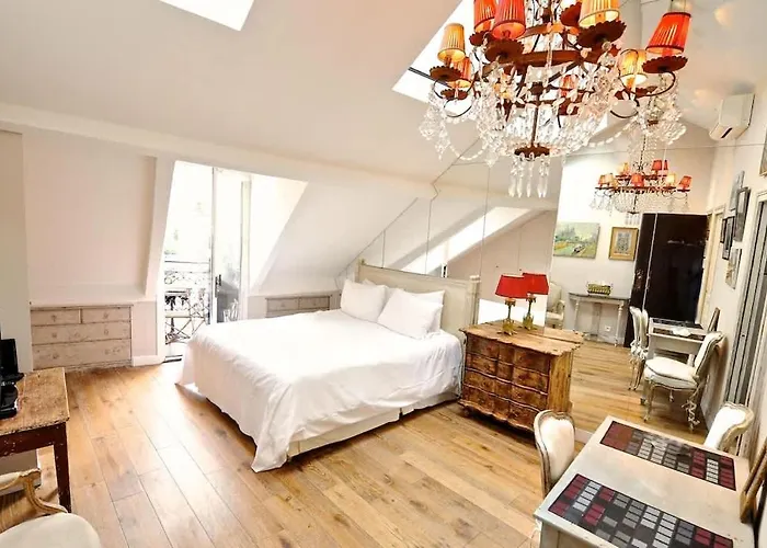 A Penthouse Balcony Esmeralda Paris